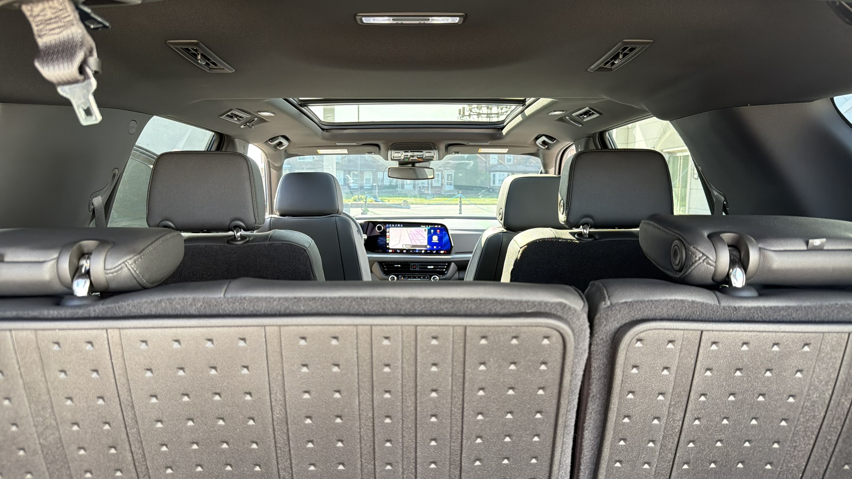 2026 Chevrolet Tahoe LT Fully Loaded — Cargo area, cabin & panoramic sunroof