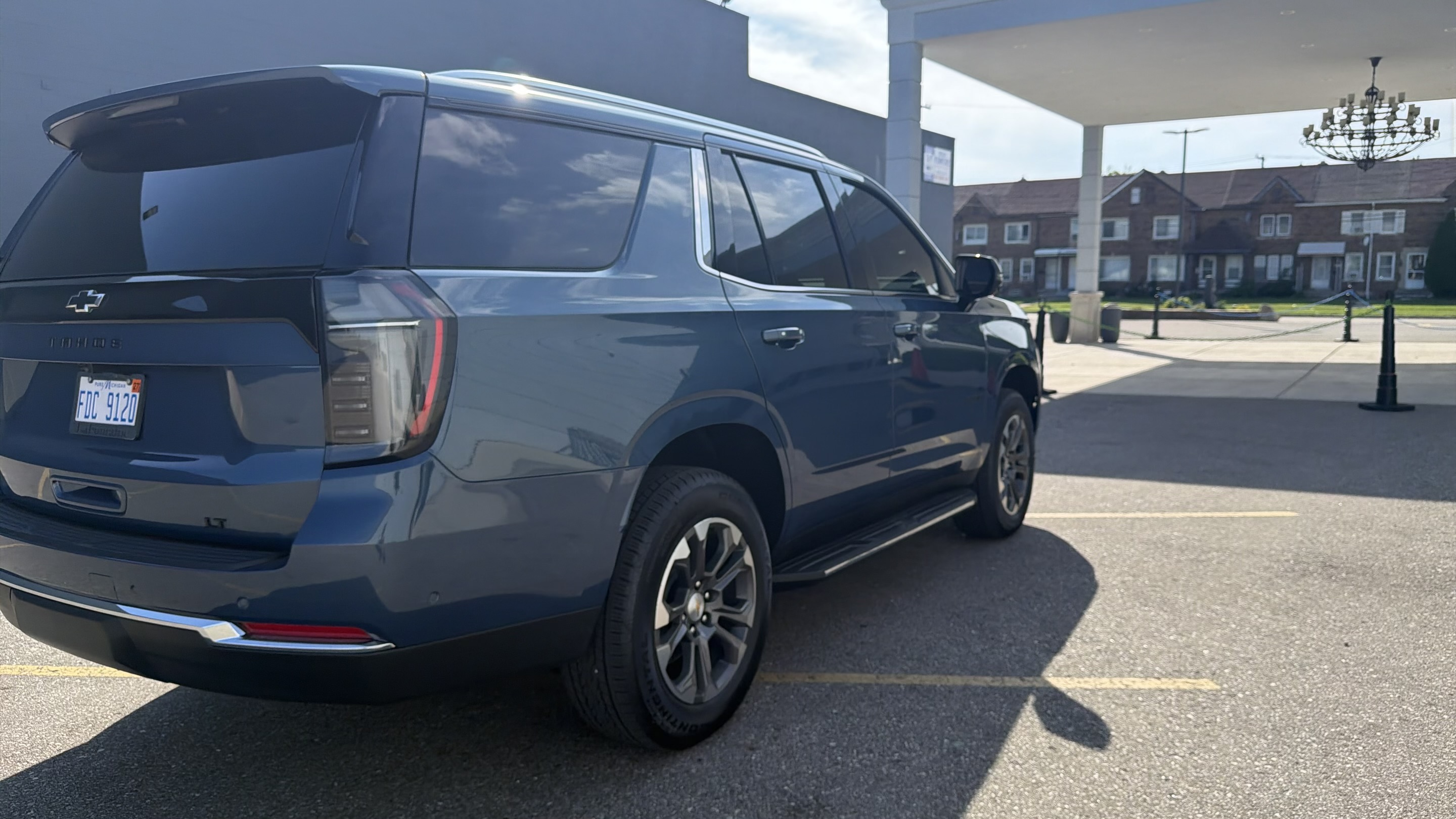 2026 Chevrolet Tahoe LT Fully Loaded — Rear three-quarter view