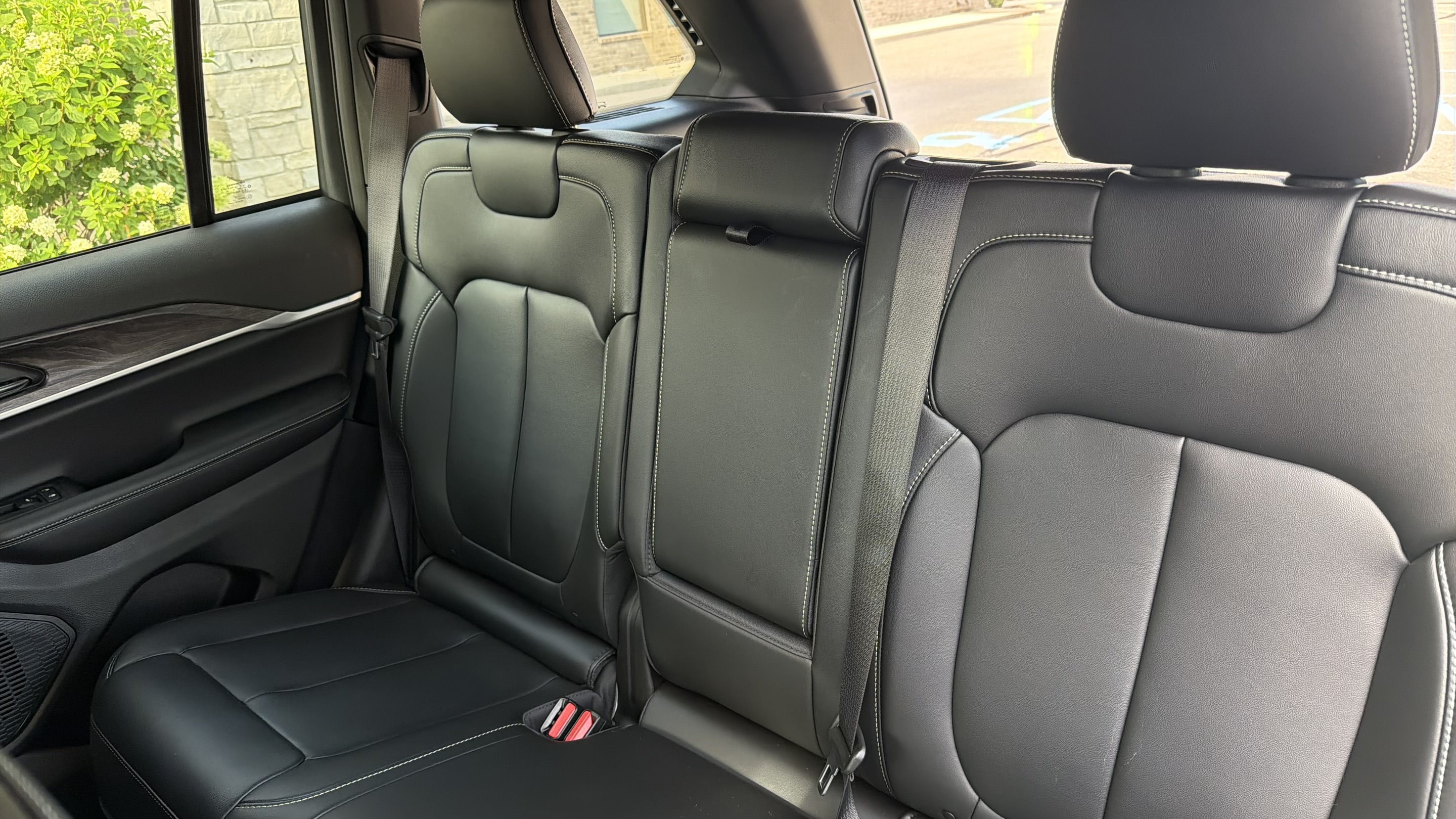 2026 Jeep Grand Cherokee Limited — Rear three-passenger seating area