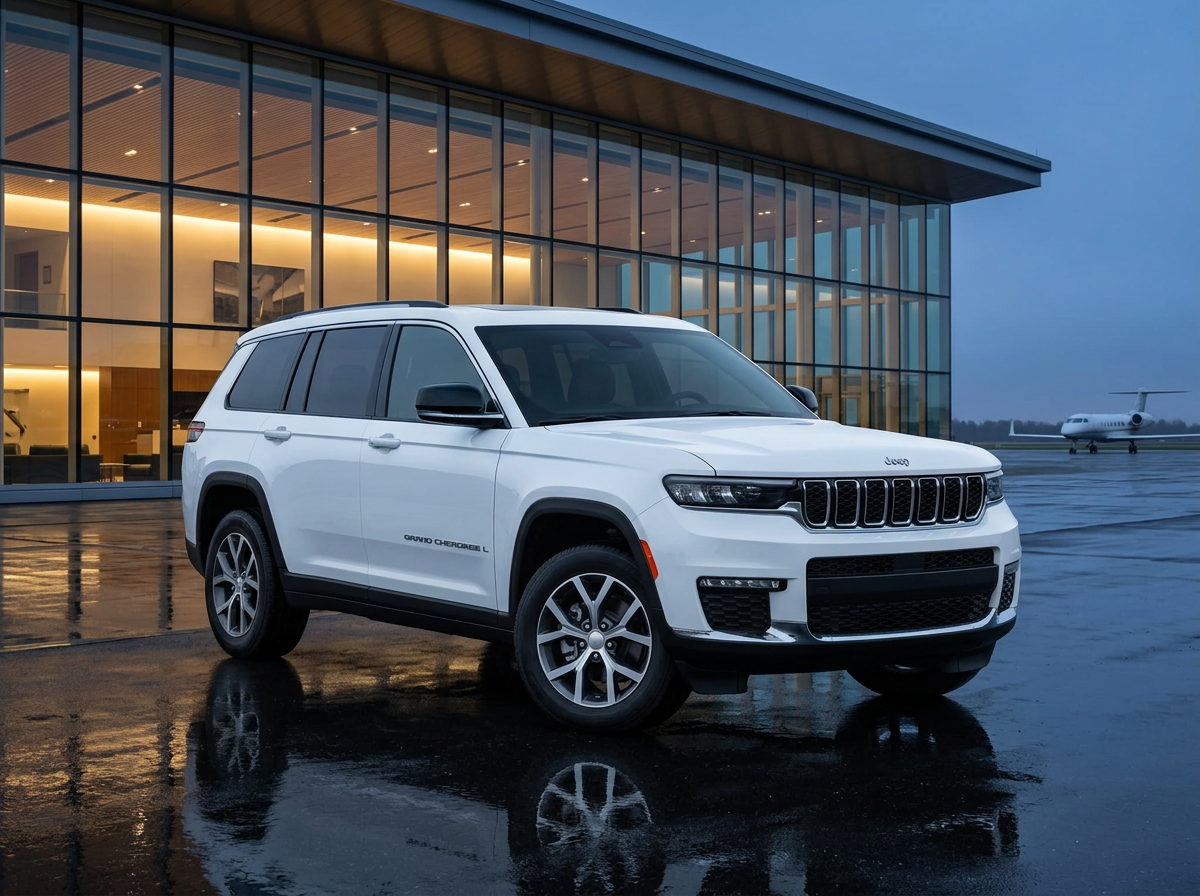 2025 Jeep Grand Cherokee L Limited in Bright White