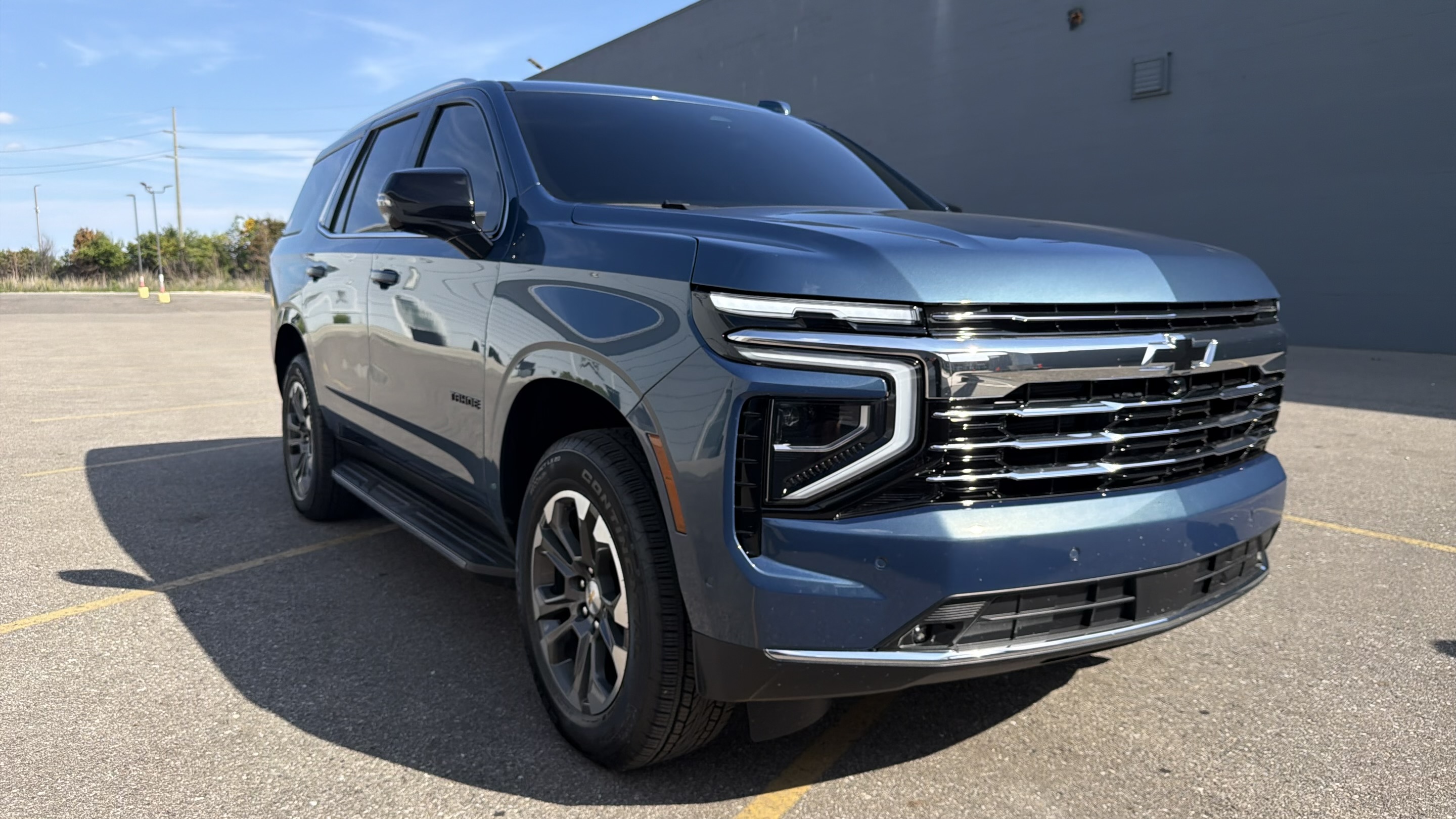2026 Chevrolet Tahoe LT Fully Loaded — Close front three-quarter view